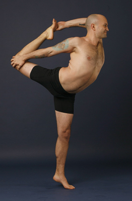 Jim Bennitt in Natarajasana