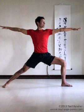 warrior 2 (virabhadrasana)